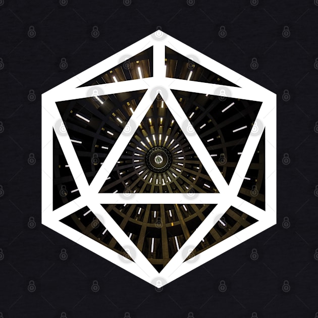 D20 Decal Badge - Lawful Evil by aaallsmiles